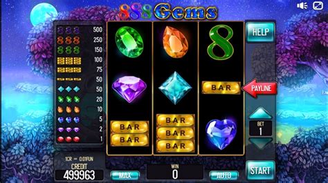 888 Gems 3x3 Slot - Play Online