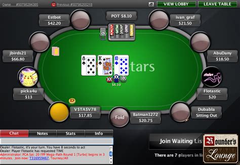 A Pokerstars 8