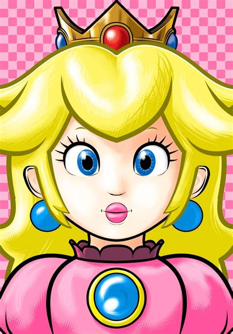 A Princesa Peach Poker Face