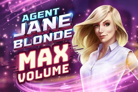Agent Jane Blonde Max Volume Parimatch