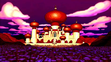 Aladdin And The Golden Palace Blaze