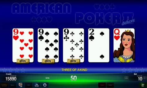 American Poker 2 Deluxe Online To Play Kostenlos