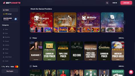 Betcomets Casino App