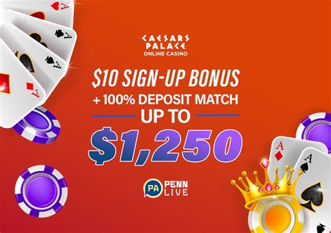 Caesars Palace Online Casino Bonus