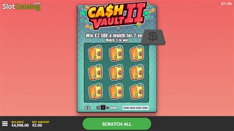 Cash Vault Ii Slot Gratis
