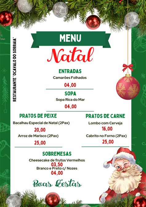 Casino Dundee Menu De Natal