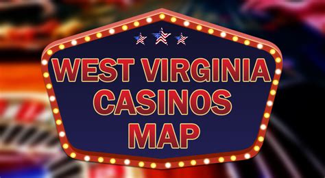 Casino Em West Virginia Mapa
