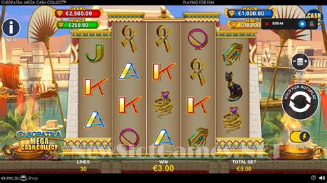 Cleopatra Mega Cash Collect Leovegas