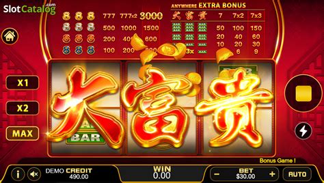 Da Fu Gui Slot Gratis