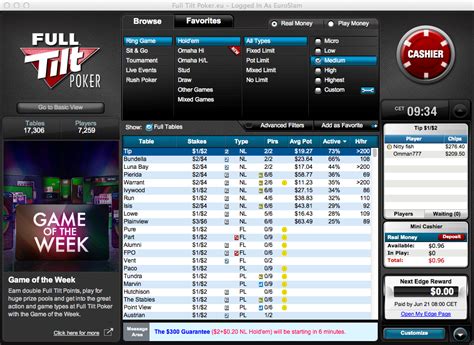 Desinstalar O Full Tilt Poker Mac