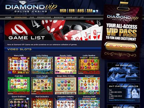 Diamond Vip Casino Bonus Code