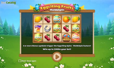 Eggciting Fruits Hold And Spin Slot Gratis