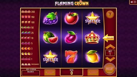 Flaming Crown 3x3 Slot Gratis