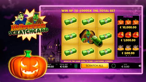 Halloween Scratchcard Novibet