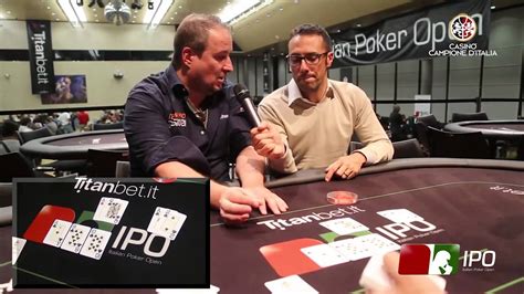 Italian Poker Open Forum