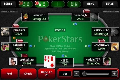 Jogar Pokerstars A Dinheiro Real Android