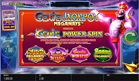 Jogue Genie Jackpots Megaways Online