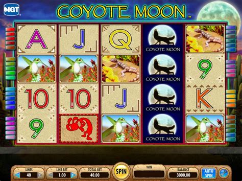 Livre Coyote Lua Penny Slots