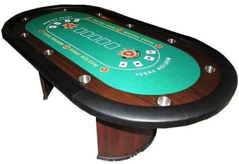 Marca Texas Holdem Poker Mesa Acolchoada Superior Com Porta Copos