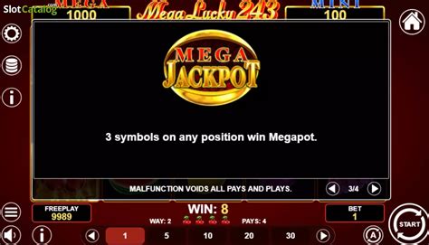 Mega Lucky 243 Pokerstars