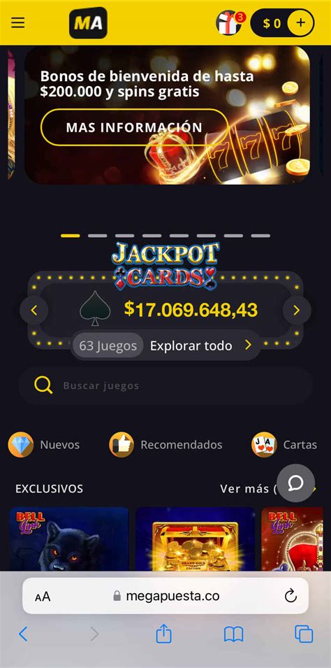 Megapuesta Casino Mobile