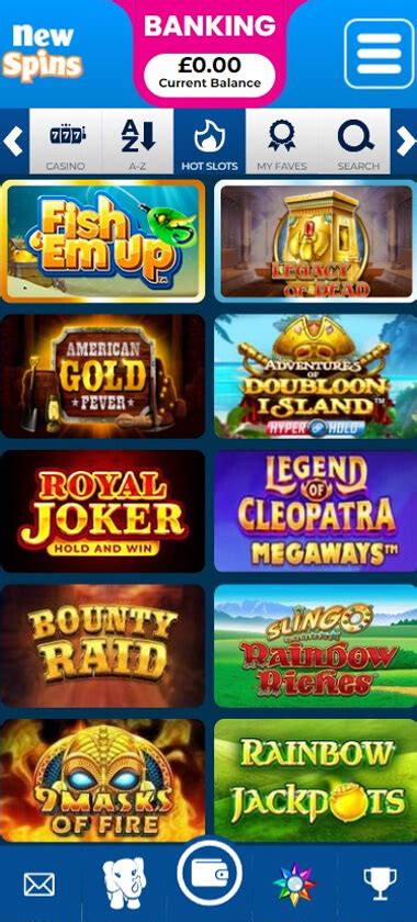 Newspins Casino Mobile