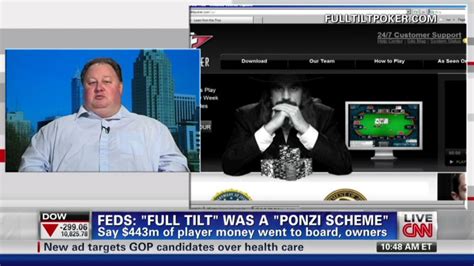 O Full Tilt Poker Esquema De Ponzi Cnn