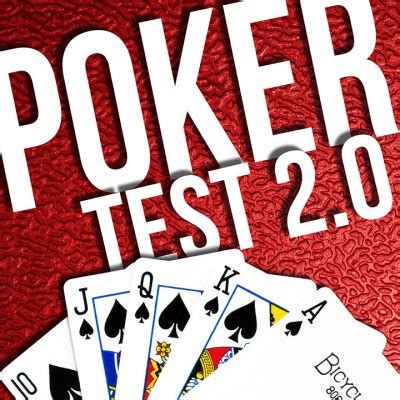 O Poker Teste 2 0 Por Erik Casey Magia Cafe