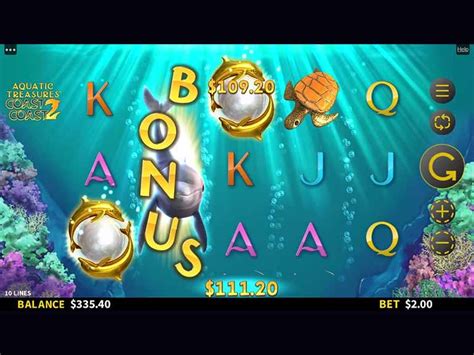 Play Aquatic Treasures Coast 2 Coast Slot