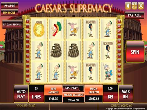 Play Caesar Supremacy Slot