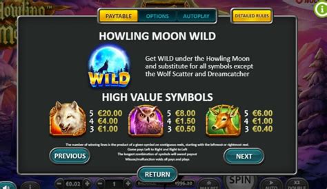 Play Howling At The Moon Slot