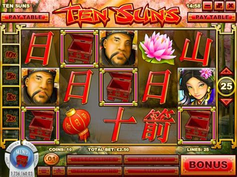 Play Ten Suns Slot