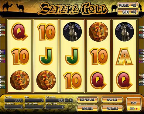 Sahara Gold Slot Gratis