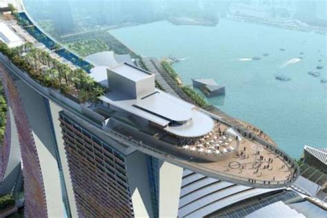 Singapura Casino Barco No Topo Do Edificio