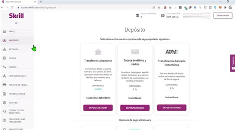 Skrill De Deposito