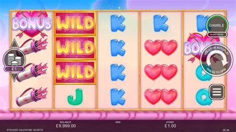 Stacked Valentine Hearts Bwin