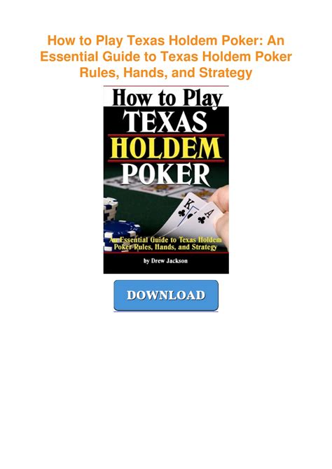 Texas Holdem Essentials