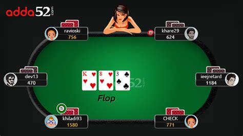 Texas Holdem Poker Flop Rio Turno