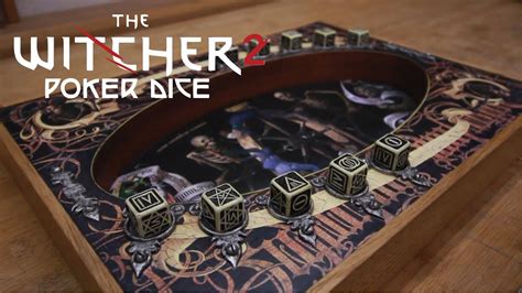 The Witcher Dados De Poker Mais Nitida