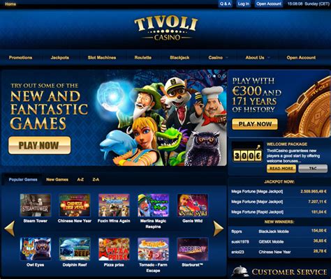 Tivoli Casino 50 Rotacoes Livres