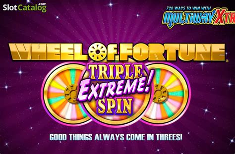 Wheel Of Fortune Triple Extreme Spin Novibet