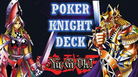 Yu Gi Oh Poker Knight Deck